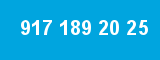 917 189 20 25